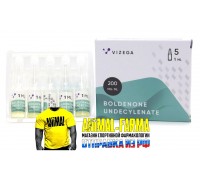 BOLDENONE UNDECYLENATE Vizega (Индия) - Упаковка 5 ампул 1мл/200мг 