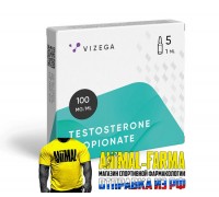 Testosterone Propionate Vizega (Индия) - Упаковка 5 шт. 1ml|100mg